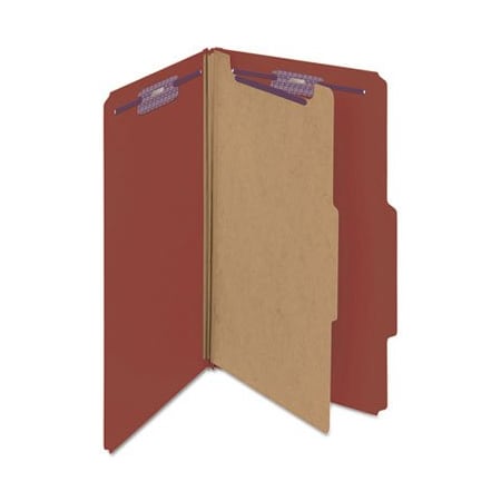 Smead FOLDER, 4SEC, 2/5C, LGL, RD 18775